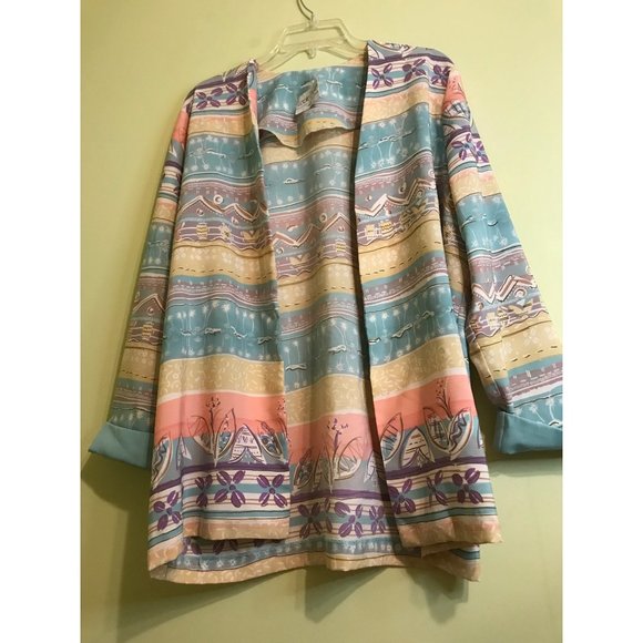 80s Blazer Golden Girls Large-XLarge Leslie Belle - Picture 1 of 7